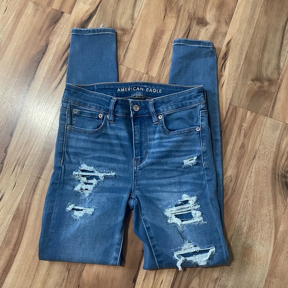 American Eagle Outfitters Denim - American Eagle High Rise Jeggings Sz 2
